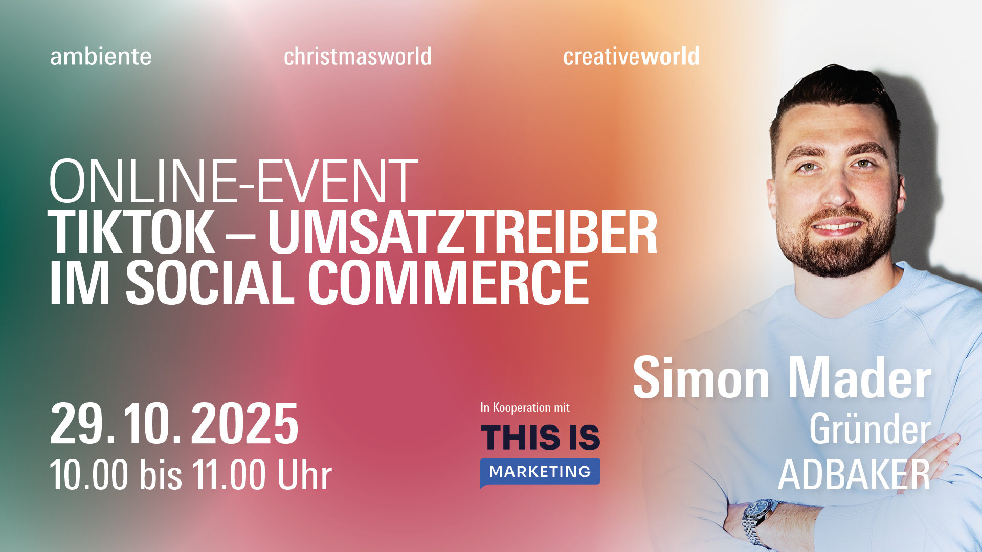 Ankündigung Online Event