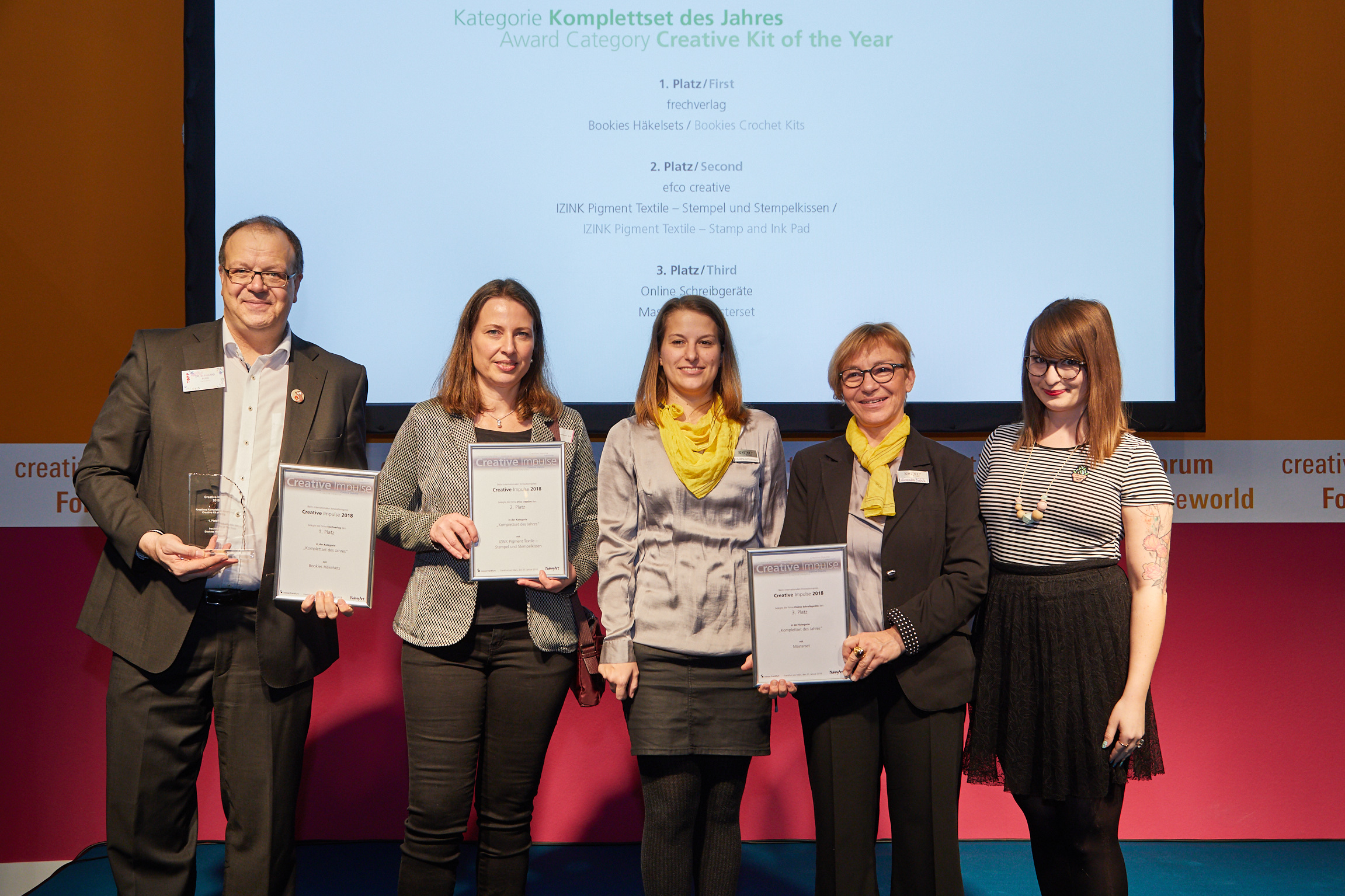 Gewinner der Kategorie "Komplettset des Jahres"