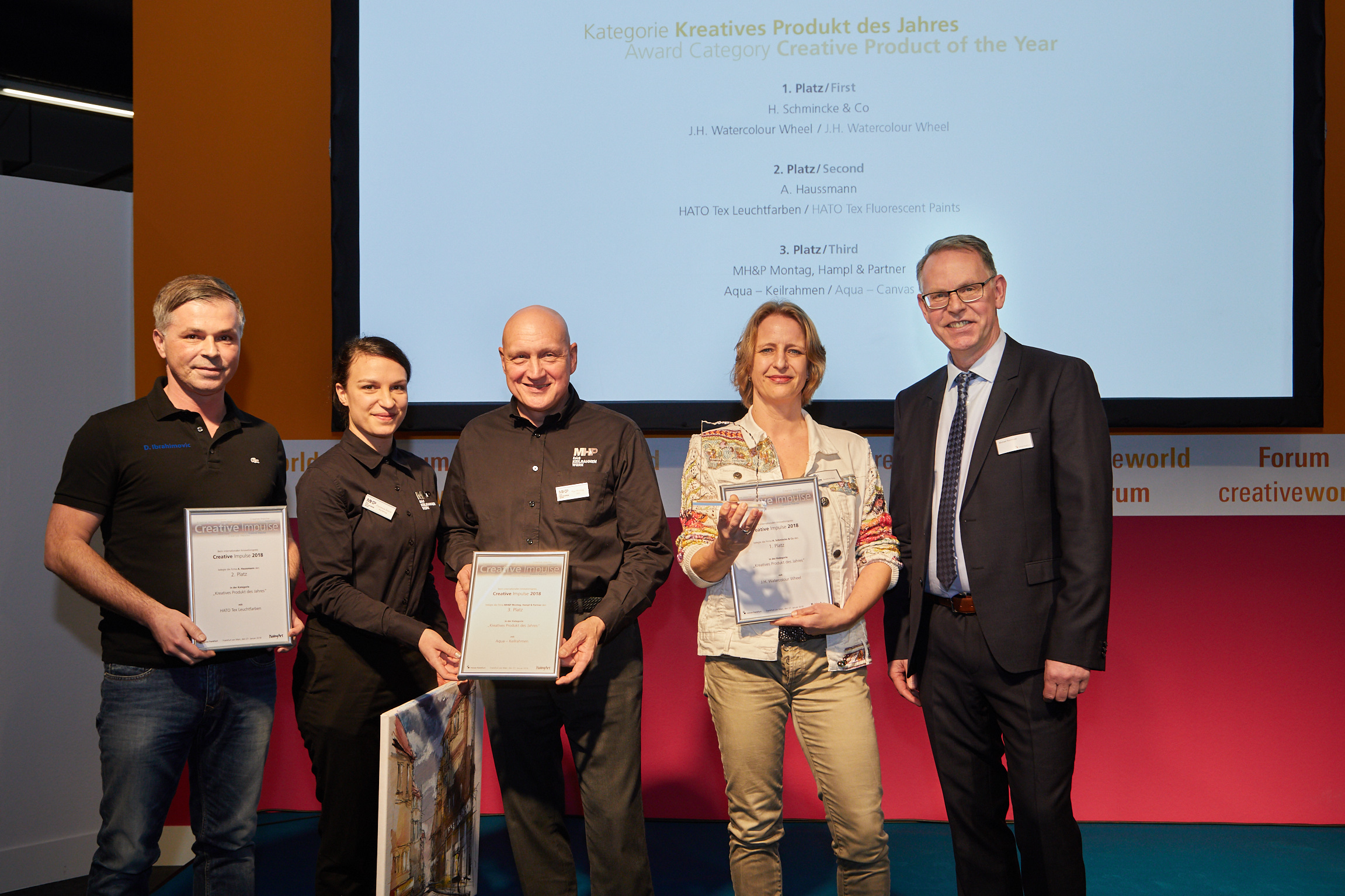 Gewinner der Kategorie "Kreatives Produkt des Jahres"