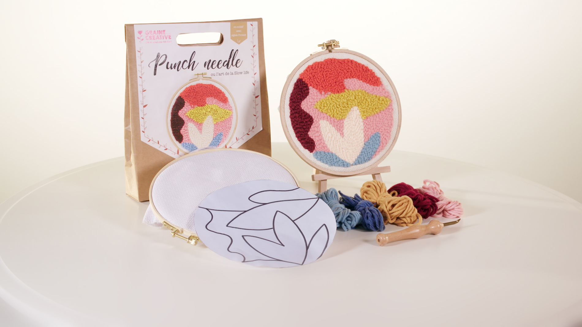 Creative Impulse Award 3rd place: PW International 'Punch Needle Set: Abstract'