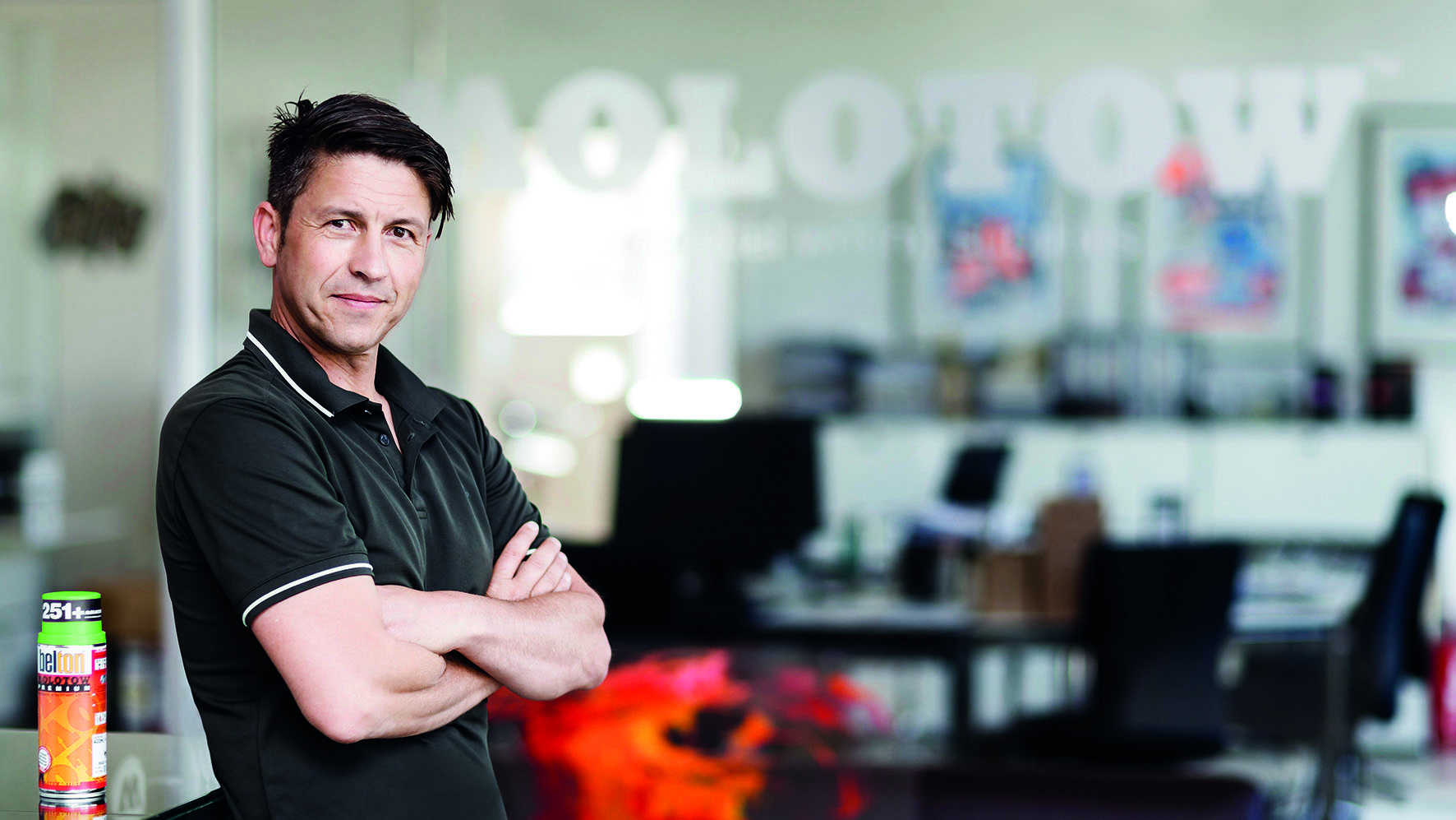 Jürgen Feuerstein, CEO of Molotow, Feuerstein GmbH