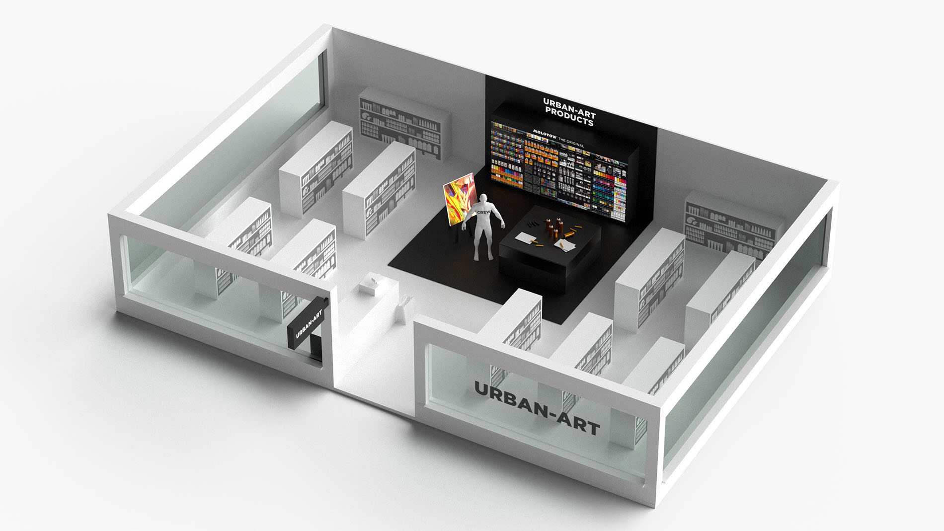 Graphic of the special show ‘Specialist retail concept 4.0 – Upgrade your store’