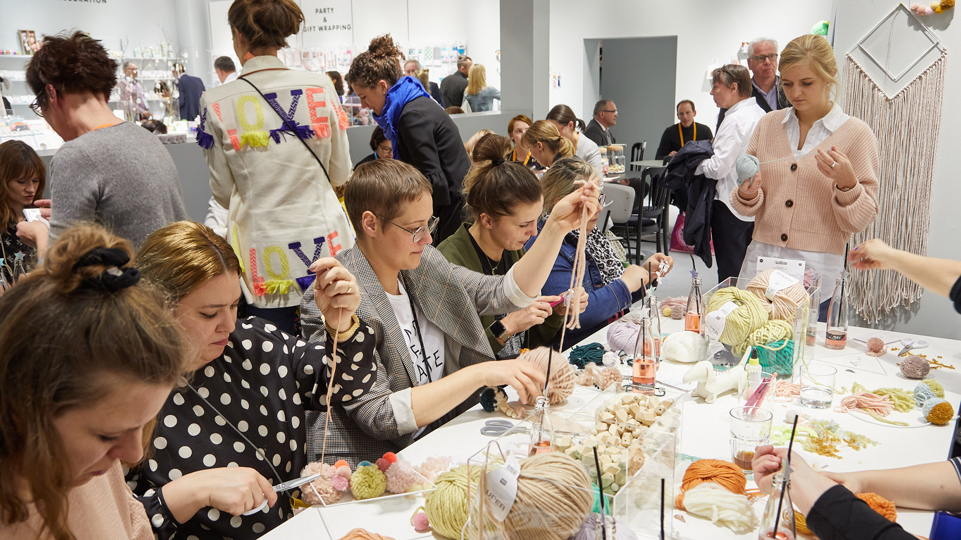 DIY activities as far as the eye can see at Creativeworld 2020
