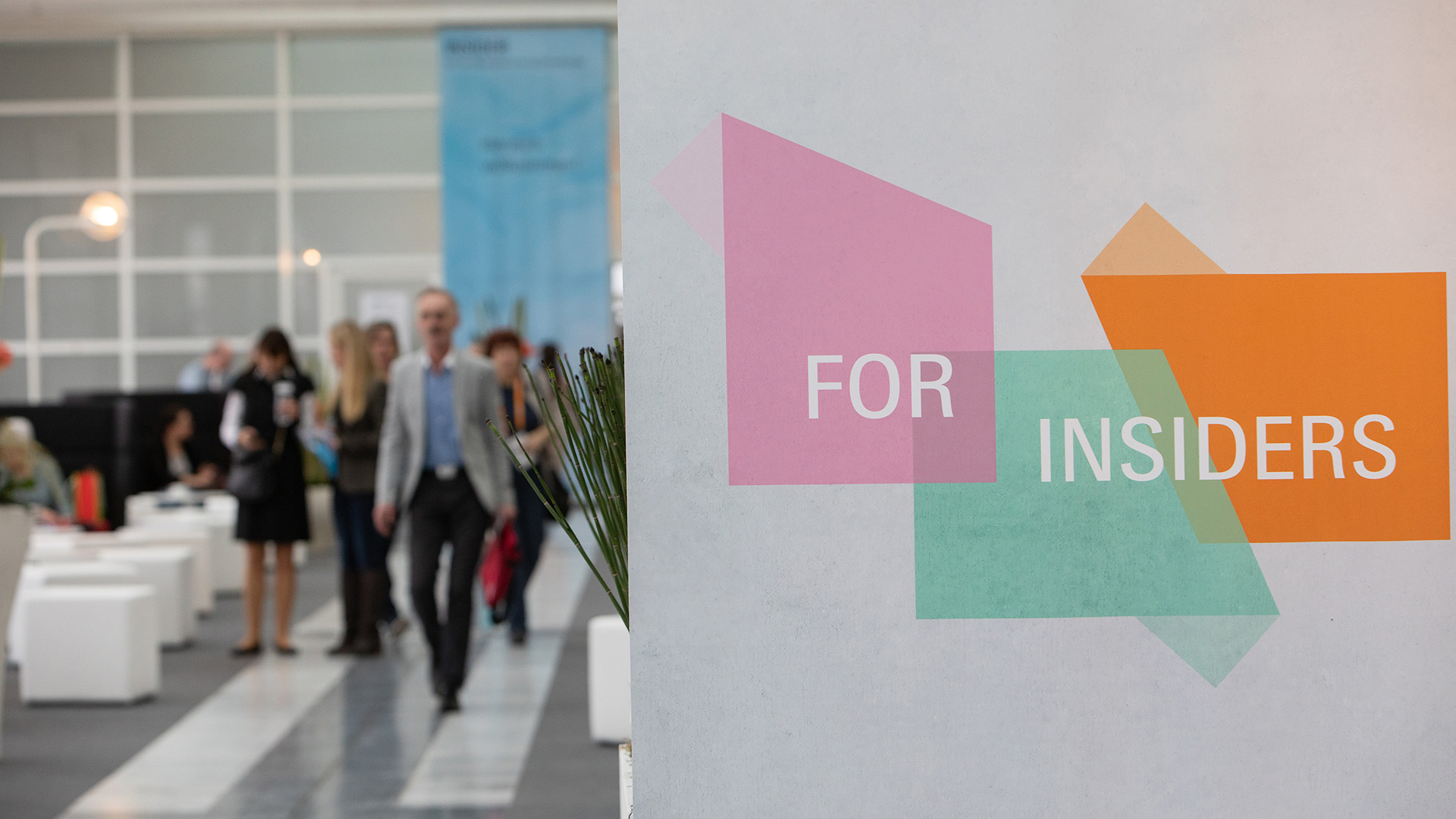 Teilnehmer in der Paperworld Insider Lounge
