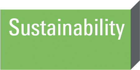Das Sustainability-Signet markiert Creativeworld-Aussteller, die  Beachtliches im Bereich Nachhaltigkeit leisten.