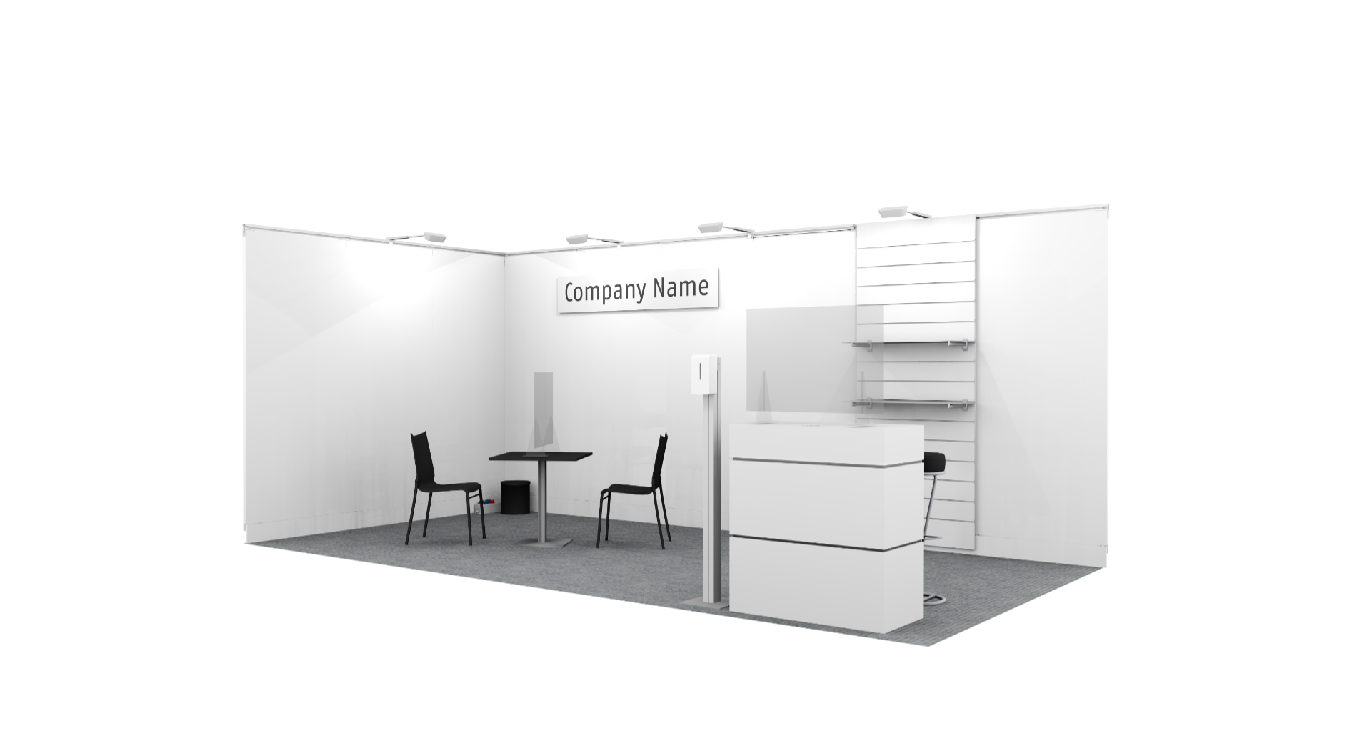 Creativeworld: All inclusive package 18 m² Stand