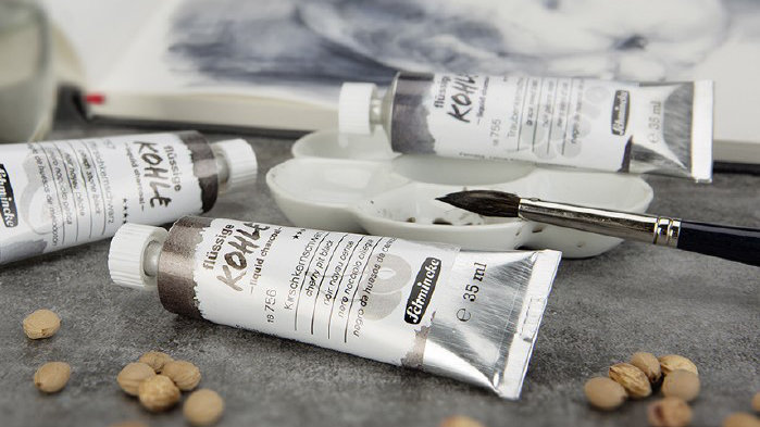 Creative Impulse Award 1st place: H. Schmincke – liquid charcoal