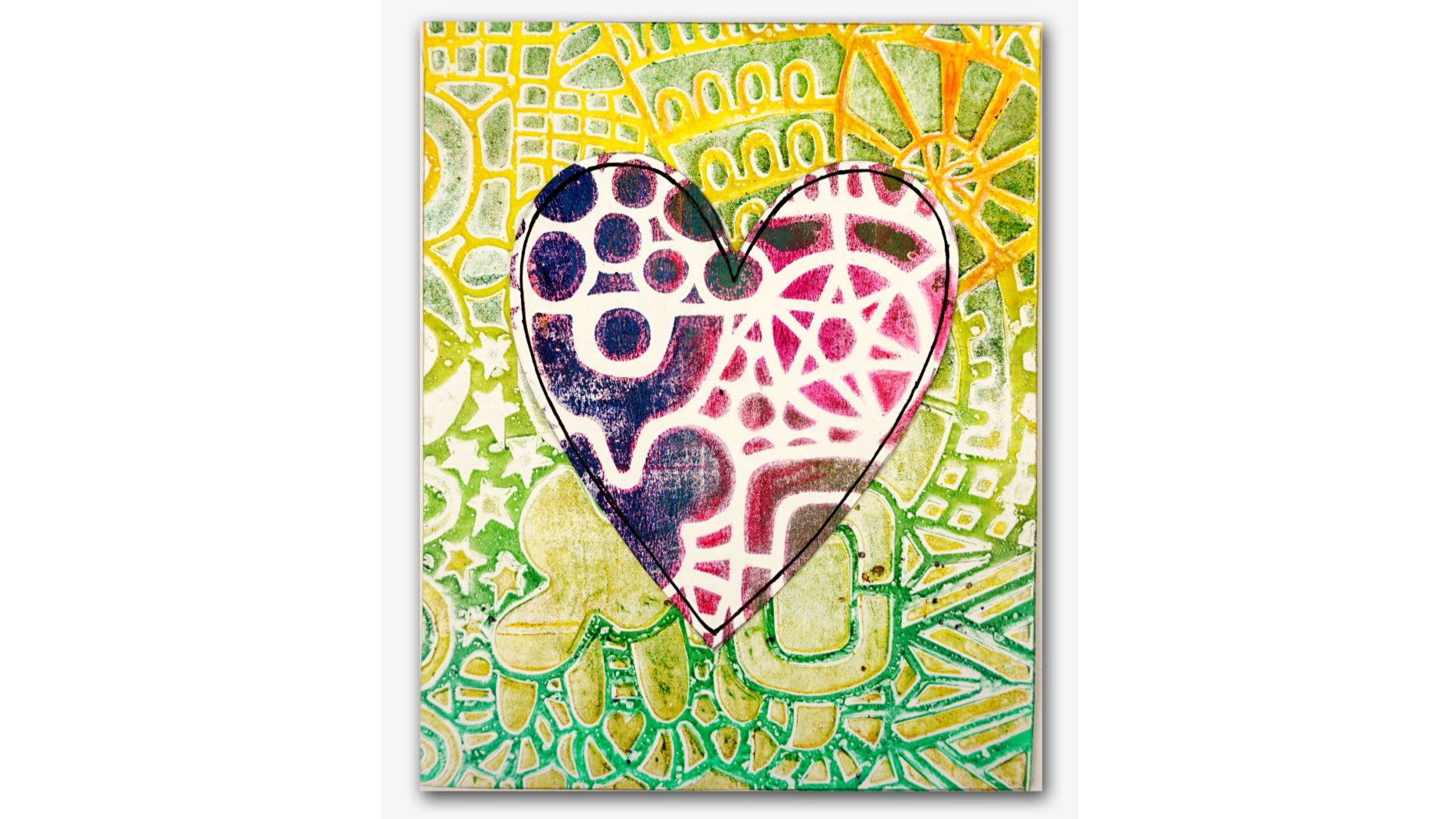 Gelli Arts, Handmade Card Kit