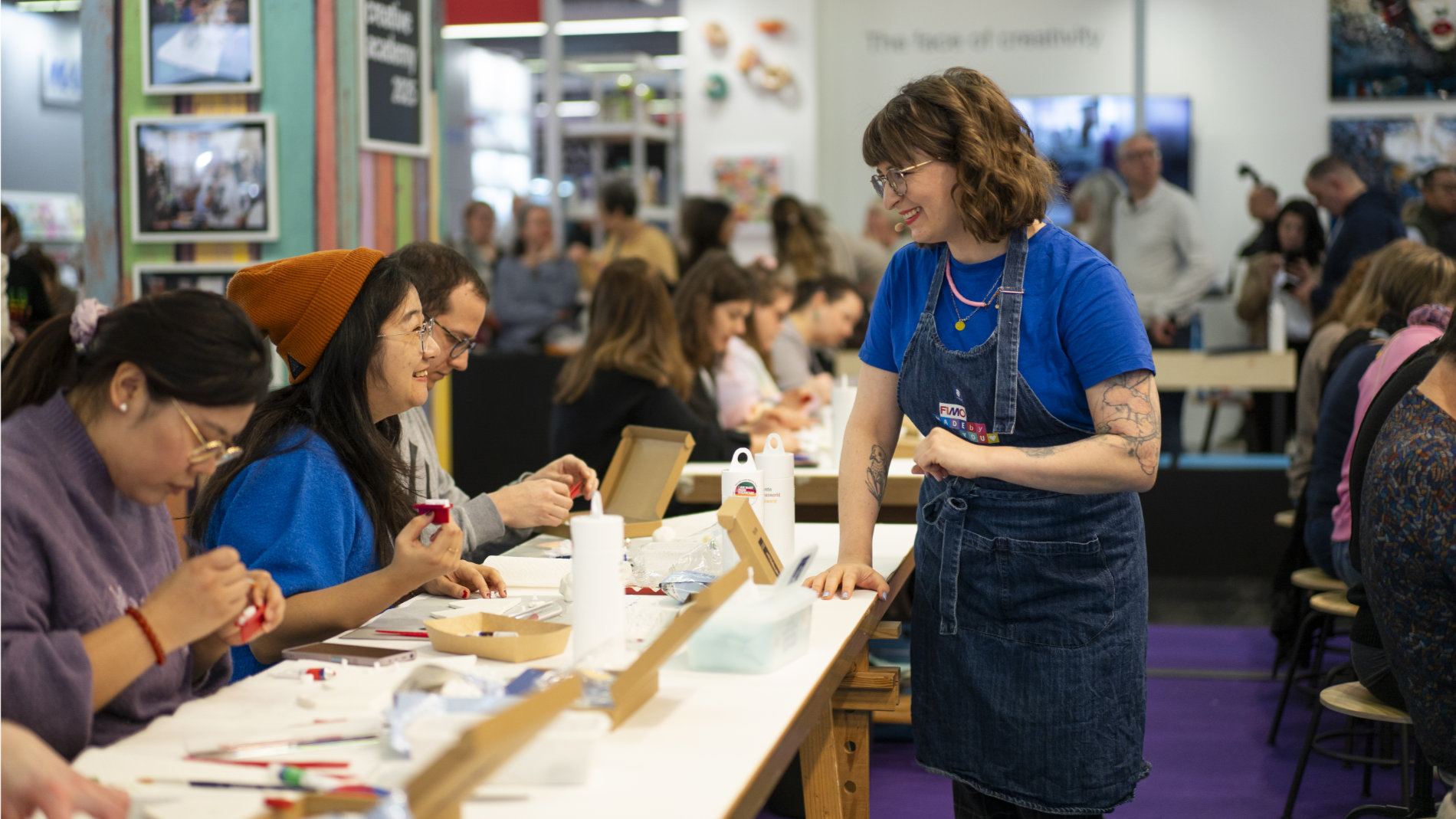 Workshop auf der Creative Academy der Creativeworld