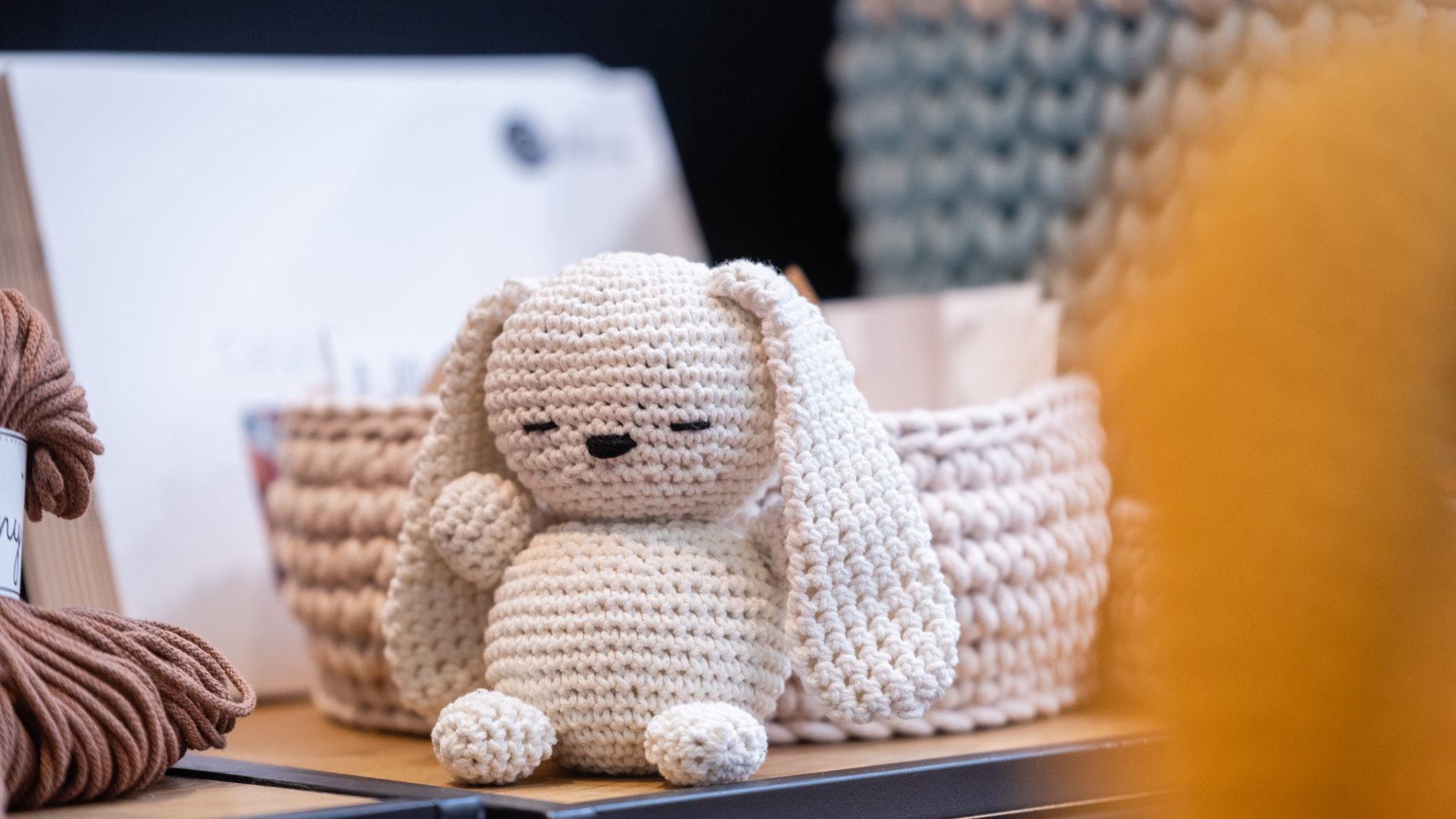 gehäkelter Hase auf der Creativeworld