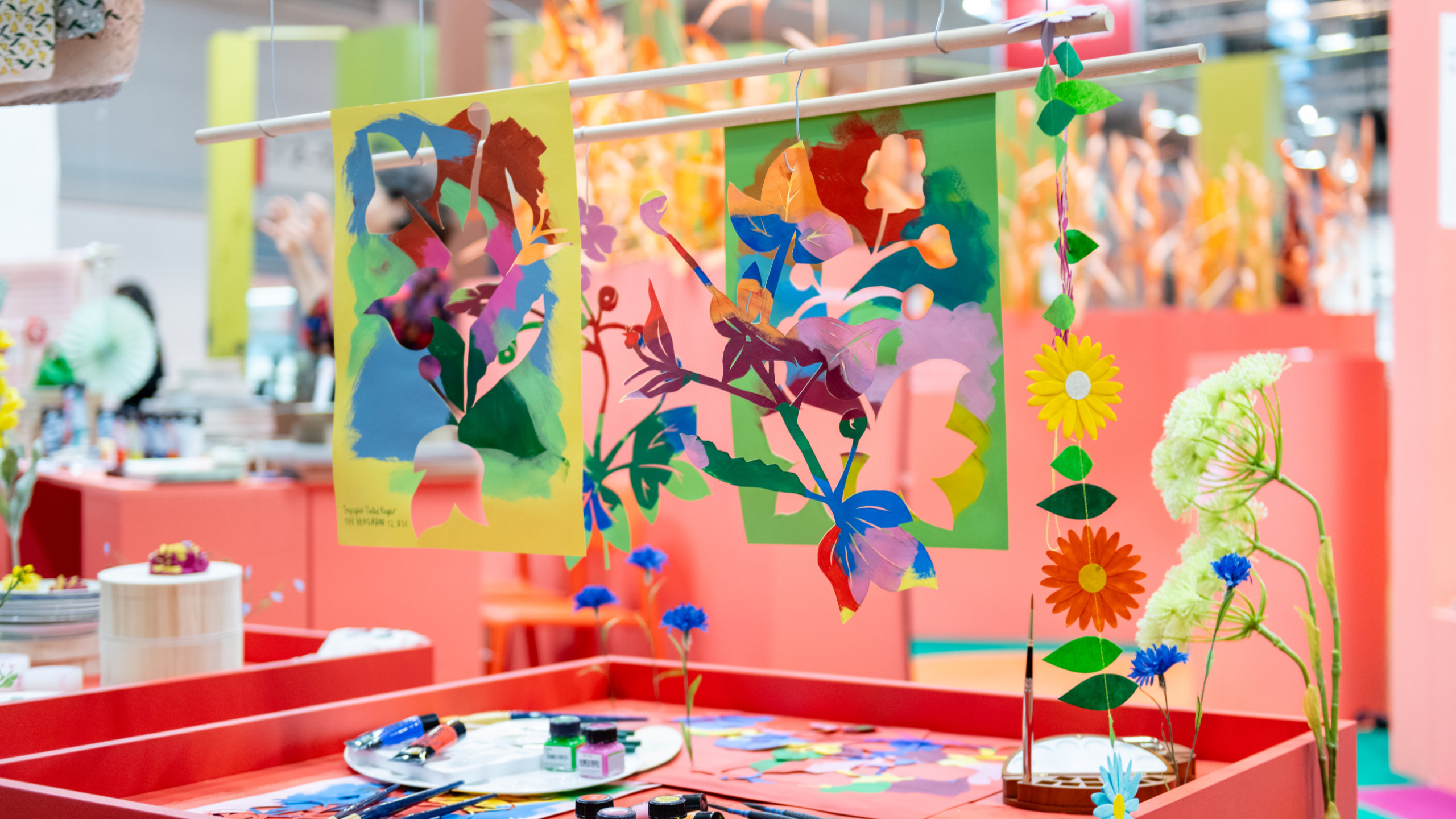 Floral patterns at Creativeworld