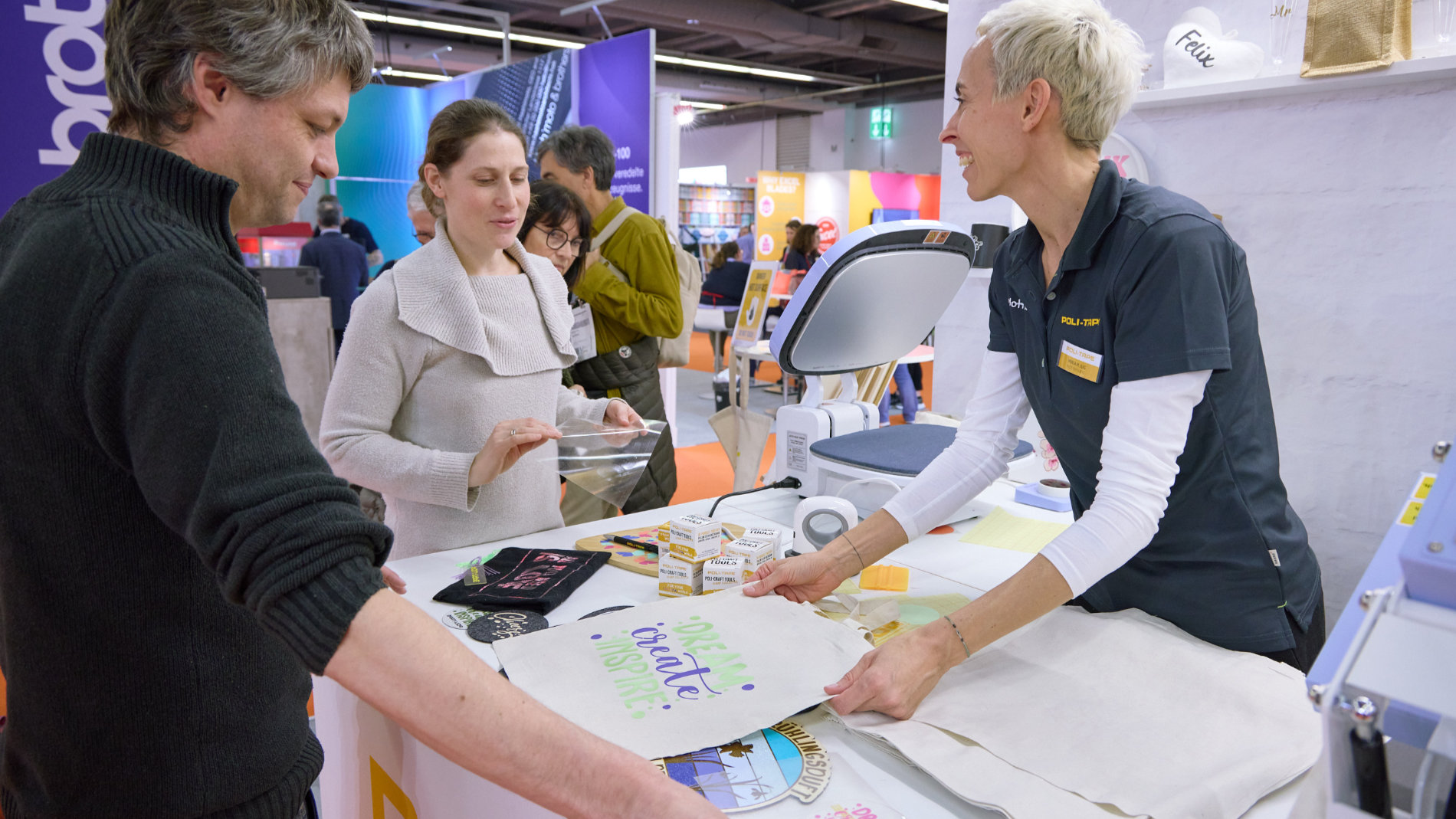 Textile Vielfalt auf der Creativeworld