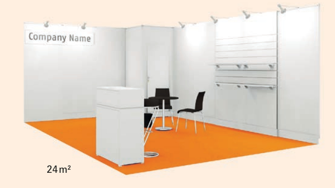 24 sqm stand