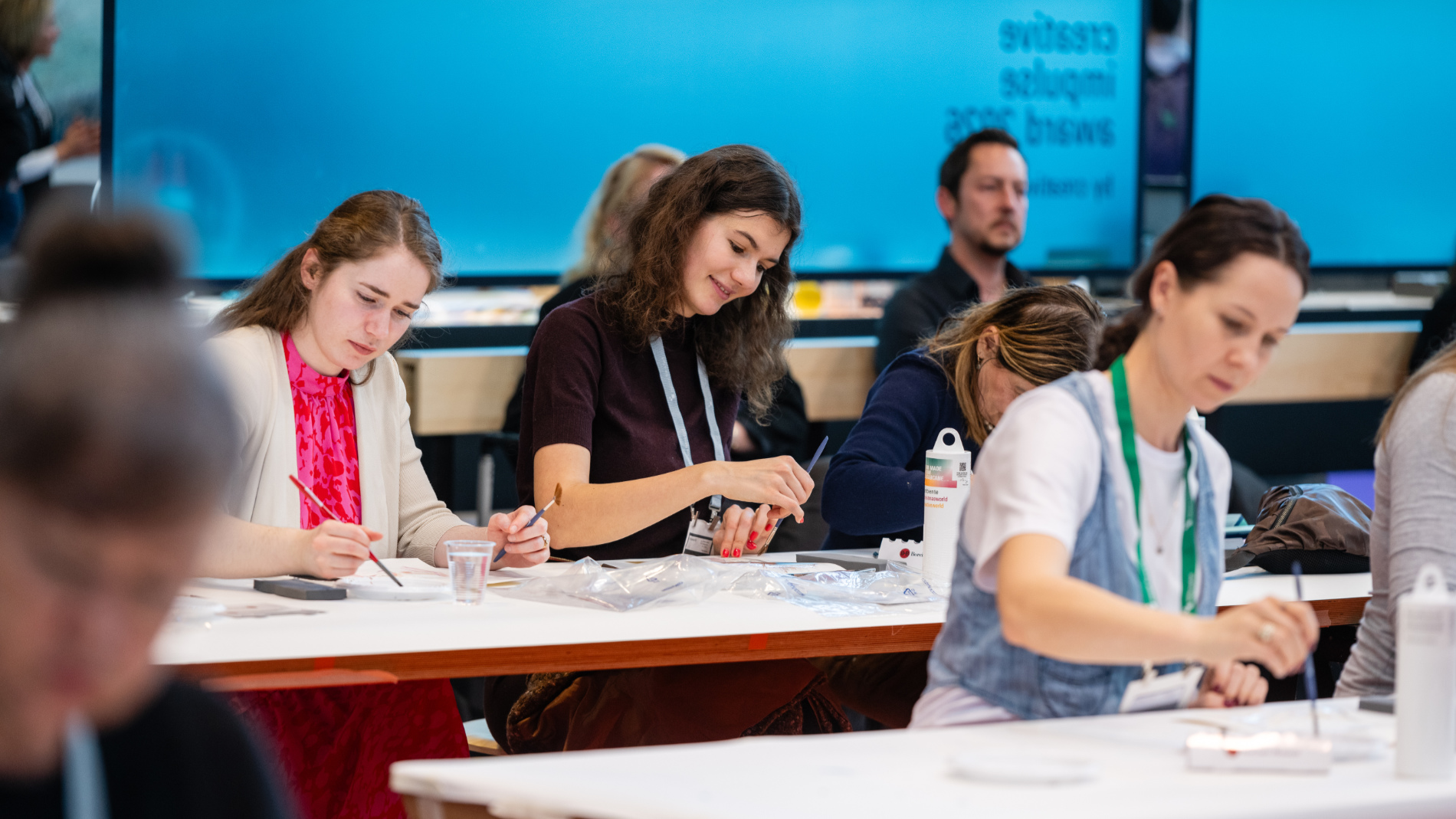 Workshop auf der Creative Academy