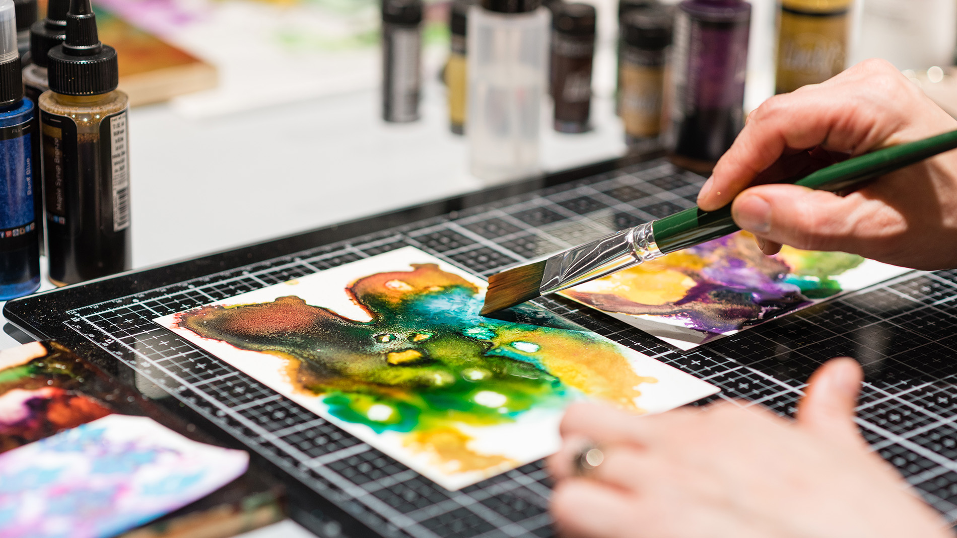 Painting at Creativeworld